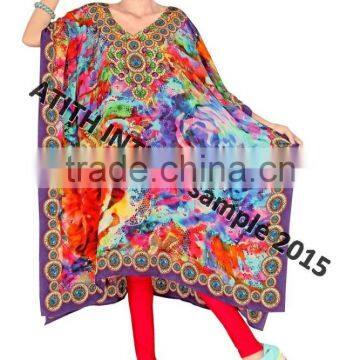 DIGITAL PRINT POLYESTER PONCHO photo-5