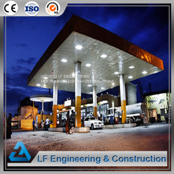 Long Span Frame Building Design Petrol Station photo-5