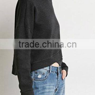 In 2015 the Spring and Autumn Period and the New Classic Irregular Loose Long-sleeved Cotton Fleece photo-2