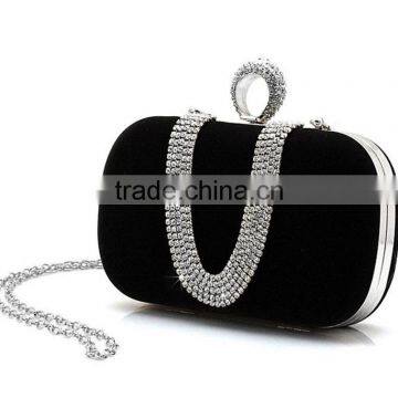 Luxury Quality Female Evening Bag Red/Black Day Cluthes Hot Handbag Purse For Women photo-2