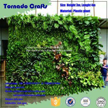 Tornado Crafts Wholesale Home Decor Plastic Vertical Green Wall System Customized Different Types of Green Wall photo-2