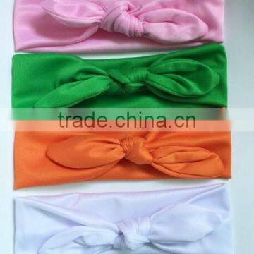 Cotton Material Bow Tie Kids Girl Headband photo-2