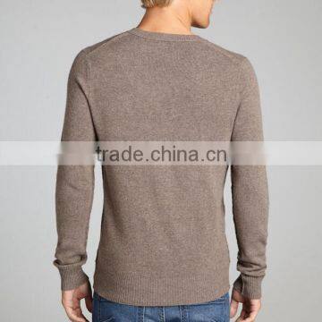 New Design V-neck Knitting Patterns Men Sweater Cashmere Sweater photo-2