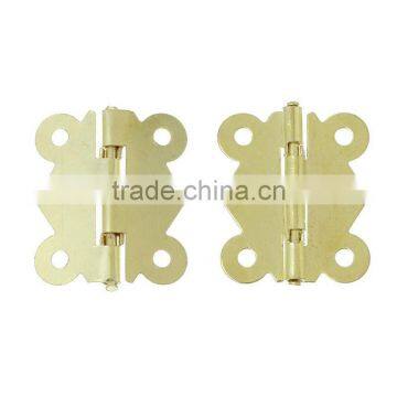 Door Butt Hinges Gold Plated 3.2cm x2.7cm(1 2/8" x1 1/8"), 20 PCs