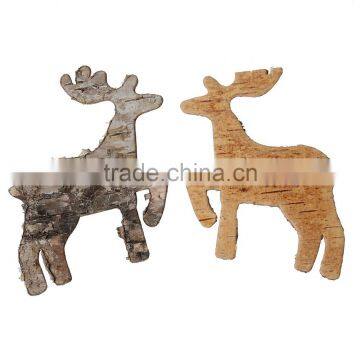 Cheap Wholesale Natural Birch Bark Christmas Reindeer Birch Bark