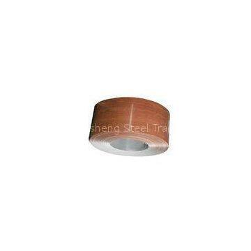JIS , CGCC Soft Preprinted Color PPGL / PPGI Steel Coil , White / Blue Or Customized