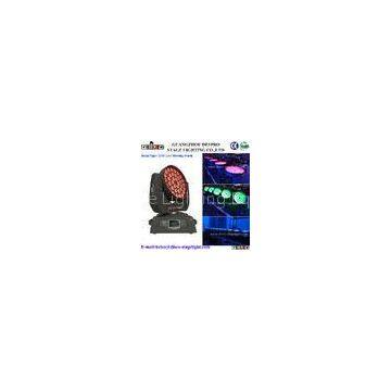 Portable DMX LED Wash Moving Head Light DJ KTV Bar Rotating Stage Light