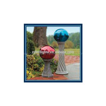 stainless steel hollow colour ball fountain for wedding decoration