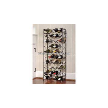 40 Bottle Waved Metal Wine Display Racks MH-MR-15024