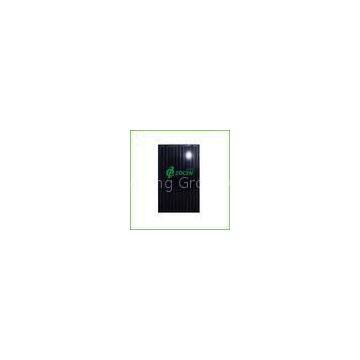 Laminated 215W Battery Absolute Black Solar PV Panels / Module