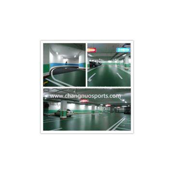 Commercial Use Anti-Skid Resilient SPUA Flooring for Parking Areas photo-2