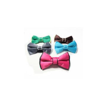 Double-deck Stain Bow Tie For Men