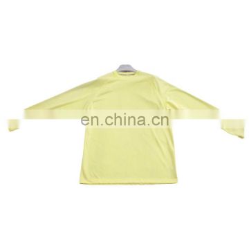 Beige Long Sleeve O-neck T-shirts Wholesales