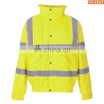 High Visibility Waterproof Winter Warm Safety Reflective Jacket