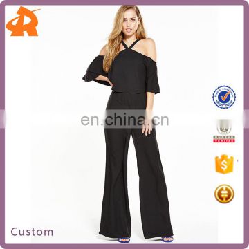 Womens Jumpsuits Sexy Bodycon,Plain Black Bodysuits,Hot Selling Women Bodysuits