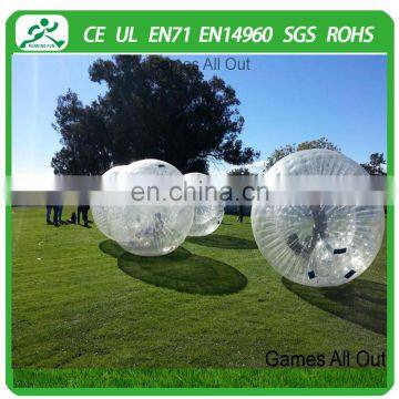 Hot!! rolling ball, inflatable zorb ball for bowling, giant human bubble ball for adults