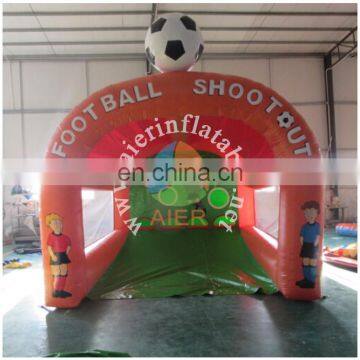 football gate/best selling inflatable sport game for children