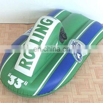 PVC inflatable snow mobile