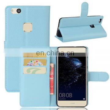 Wallet style PU leather +TPU case stand protective case for Huawei P10 Lite