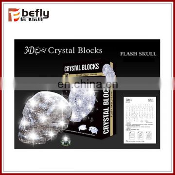 Hot sale flash crystal puzzle diy toy