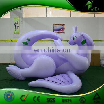 Giant Inflatables Goodra with Wings Replica Balloon Lying Cartoon Dragon Animal Inflatable Toys Japan Cartoon Sexy Doll