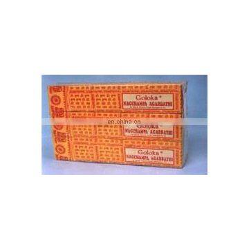 GOLOKA NAGCHAMPA INCENSE STICKS 15 GRAMS PACK