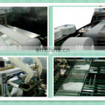 medical gauze compress folding machine