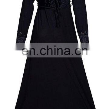 Dubai Velvert Abaya Burkha For Casual Occasion Wear / Women Daily Wear Abhaya Burqa 2017 (dubai Abaya 2017) photo-2