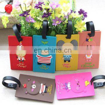 Low price wholesale luggage tags with you LOGO