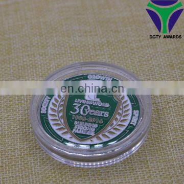 Design Your Own Logo Die Cast Custom Memory Silver Metal Coin photo-2