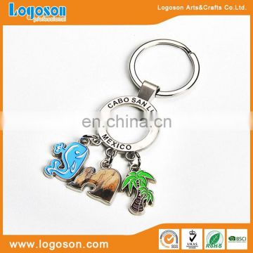 2017 New Design Mexcio Pendent Metal Customized Metal Keychain