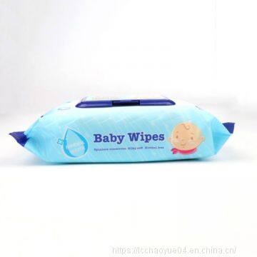 Alcohol Free Baby Skin Care Package With Plastic Lid Wet Wipes photo-4