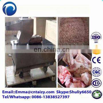 Bone shredding machine Bone and meat mincer machine Automatic bone meal making machine