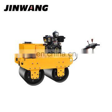 Hand Held Double Wheel Soil Road Roller Compactor for Trench Backfill photo-3