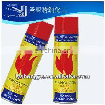 7X butane gas for filling the lighter for America market best seller