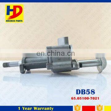 DB58 DB58T Diesel Engine Oil Pump For Daewoo OEM 65.05101-7025 65.05100-7021 photo-6