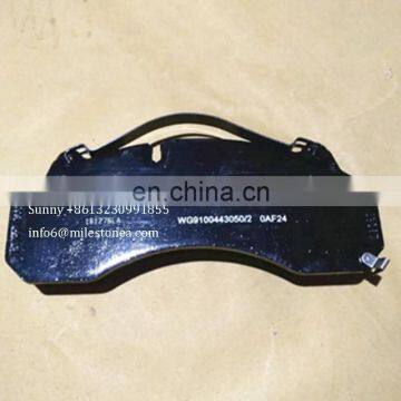 Bus brake pad WG9100443050-2 for sinotruk