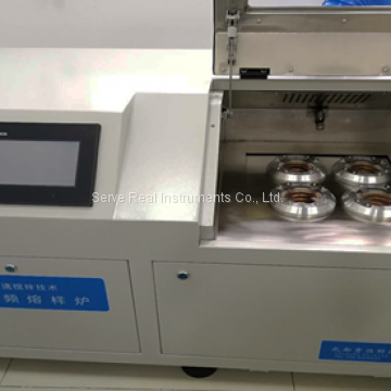 High frequency automatic XRF fusion machine 4 position