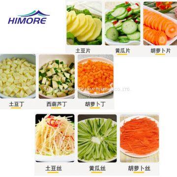 YQC-1000 Multifunctional Commercial Vegetable Julienne Cutting/vegetable Slicer and French Fries Cutter Machine Potato Chips Cutting photo-4