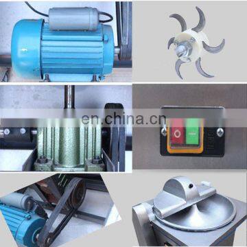 Multifunction Meat Chopper Bowl Cutter/vegetable Cutting Machine/sausage Meat Bowl Chopper photo-4