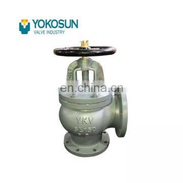 Wholesale High Quality High Performance Durable Anti-Pressure Manual Safety High Quality Cast Iron Angle Valve