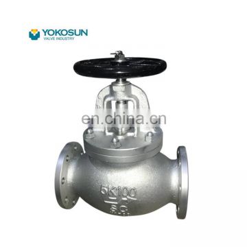 Factory Direct Sales High Pressure JIS F7311&F7319 5K&10K Steel Cast Strong Airtightness Cast Steel Globe Valve