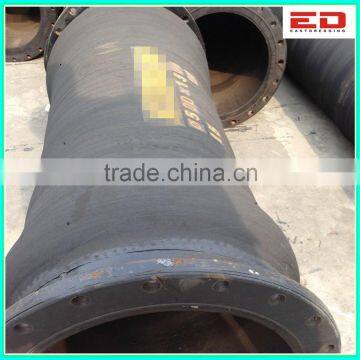 Large Diameter High Pressure Discharge Hose With Steel Flange