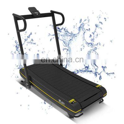 folding mini Curved treadmill & air runner  with convenient speed control machine  without motor exercise equipment for home use