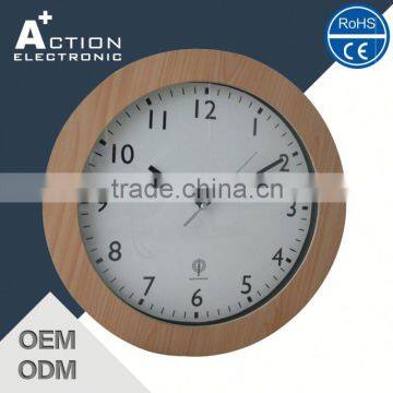 Durable Lowest Price Square Wood Wall Clock