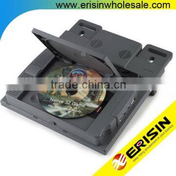 Erisin ES398 9" Digital Screen Car Monitor Headrest USB DVD