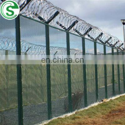 South Africa 6ft high security fencing panels clearvu fence mesh