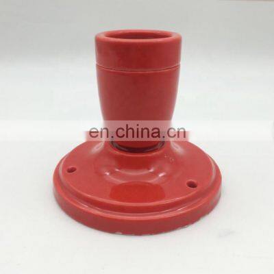 Simple E27 E26 Ceramic Pendant Wall Lamp Ceiling Light Porcelain Pendant Light Cord Set photo-4