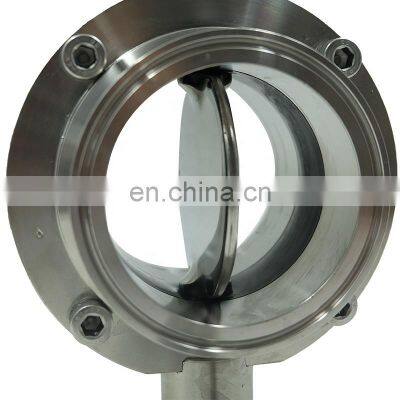 Latest Product High Durability Practical In Stock Clamp Sanitary Butterfly Valve Fittings For Sale photo-3