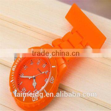 Custom logo printing nurse watch, hot sale plastic nurse watch